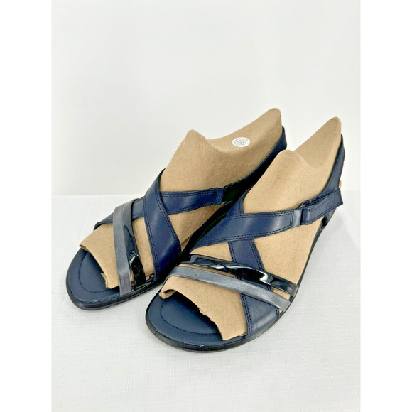 ECCO Women's Felicia Sandals Marine-Black EU 41, US 10-10.5 - Picture 3 of 13